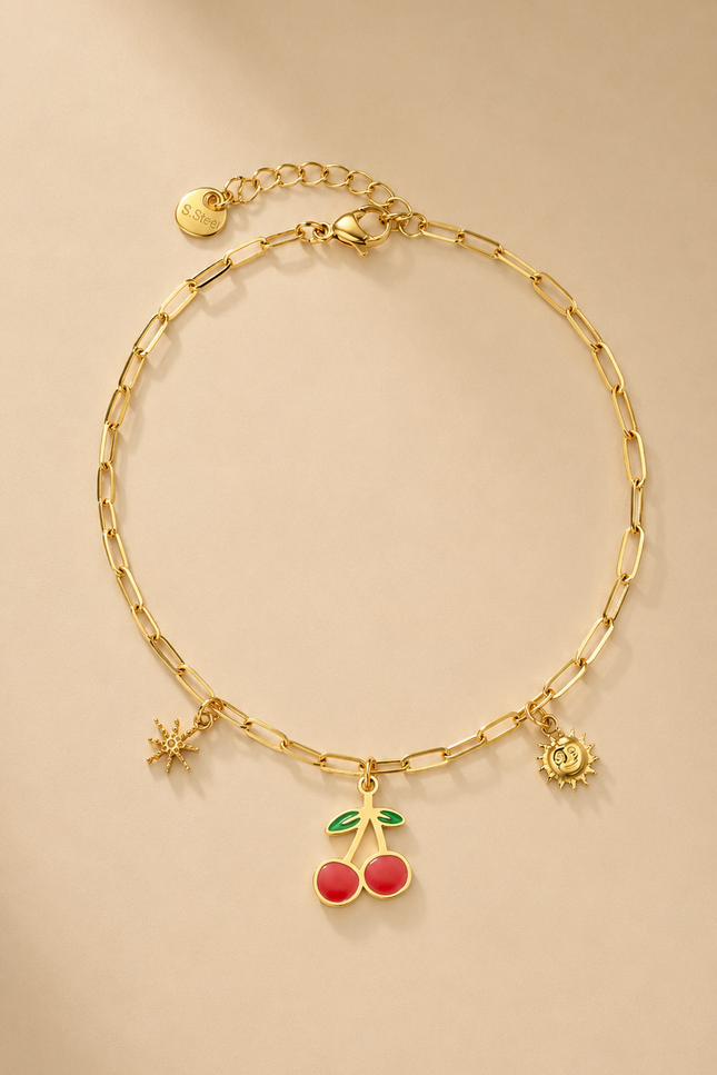 Bracelet de cheville Cirella - Doré