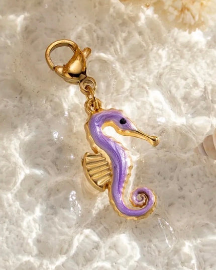Charm Hippocampe - Doré