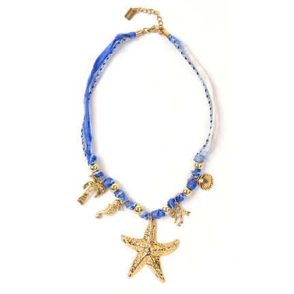 Collier Giorgia - Bleu