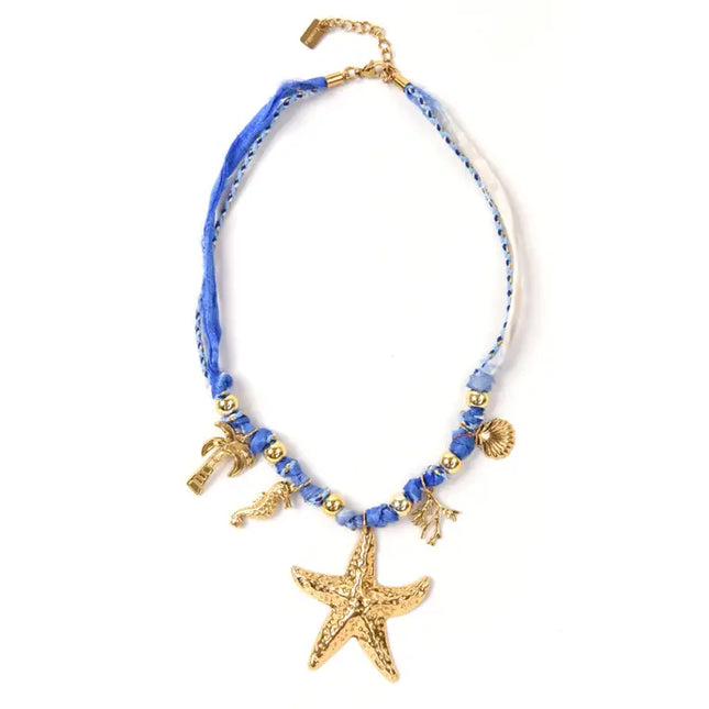 Collier Giorgia - Bleu