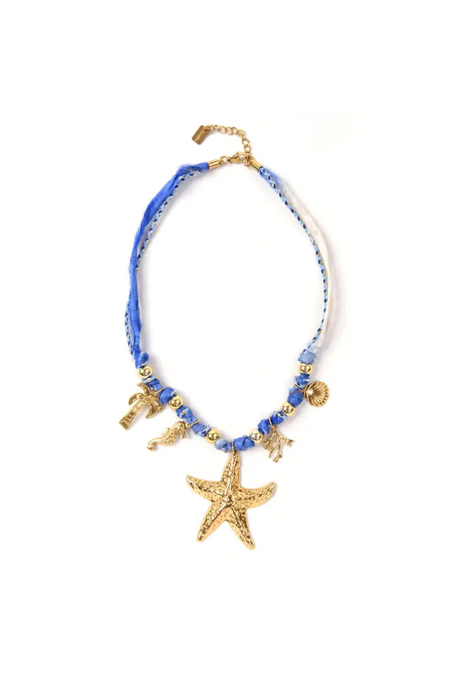Collier Giorgia - Bleu
