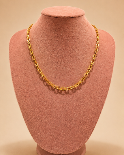 Collier charm Caly  - Doré