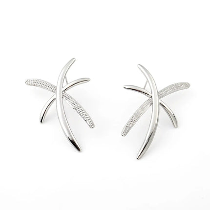 Boucles d'oreilles Célesta - Argentée