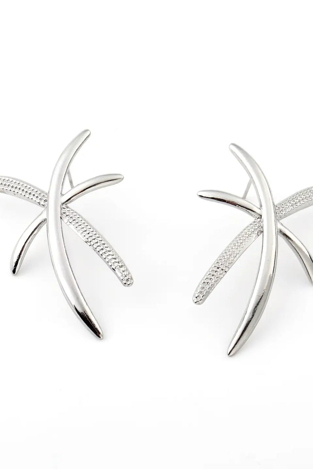 Boucles d'oreilles Célesta - Argentée