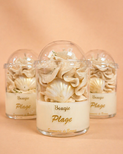 Bougie Chantilly - Jour de plage