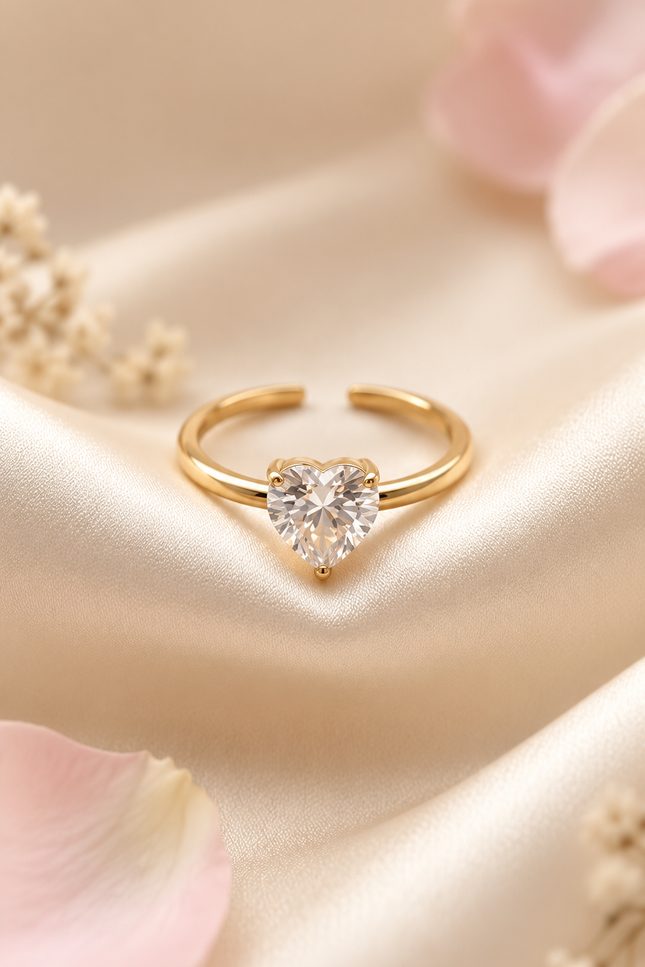 Bague Lovely  - Dorée