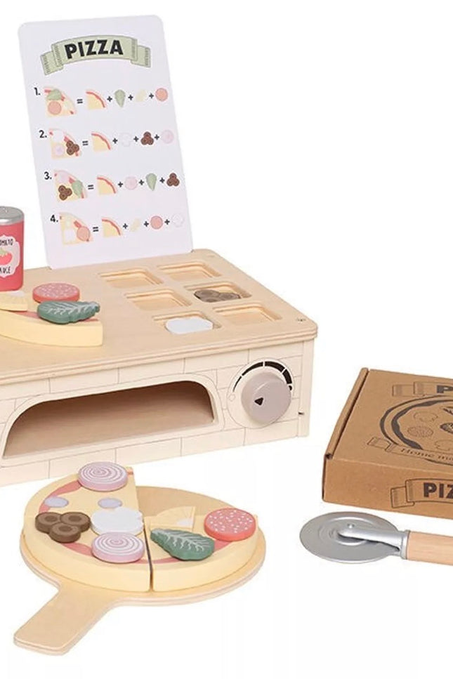 Jeu en bois - Four à pizza