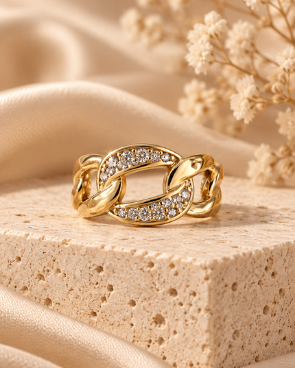 Bague Astra - Dorée