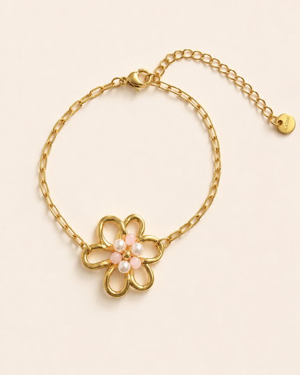 Bracelet Rosée florale