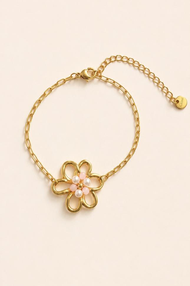 Bracelet Rosée florale
