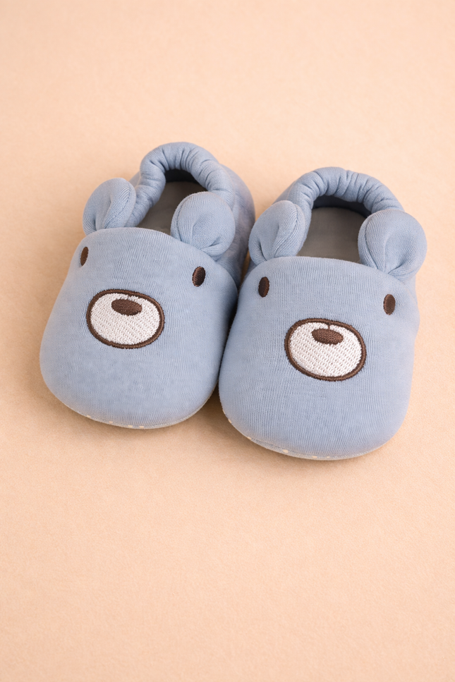 Chaussons Antidérapantes - Ours Bleu