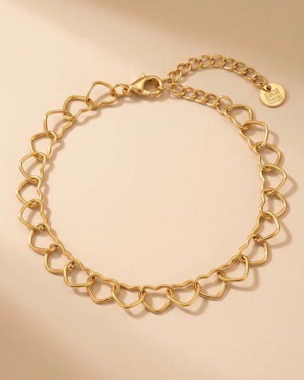 Bracelet Chaîne d’amour - Dorée