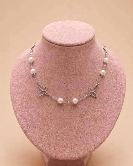 Collier Lumina -Argenté