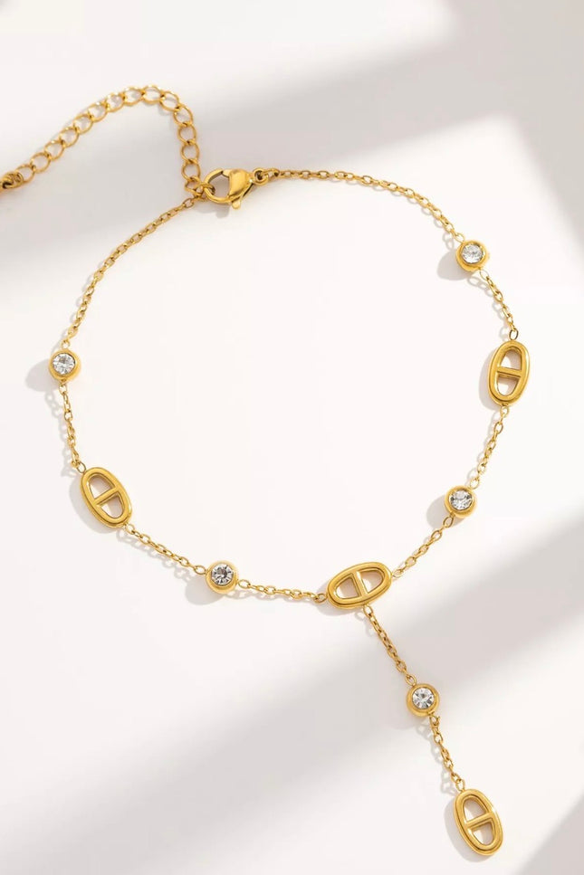 Bracelet de cheville Calyra - Doré