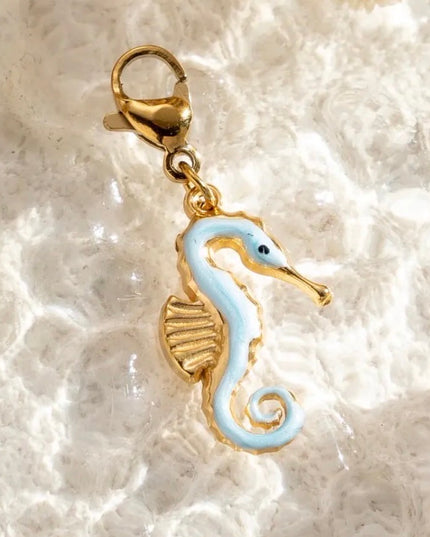 Charm Hippocampe - Doré