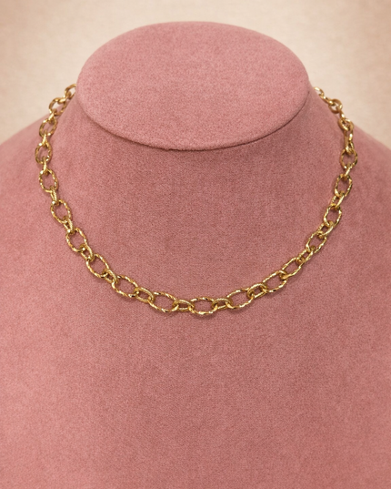 Collier pour charms Enjoy - Doré