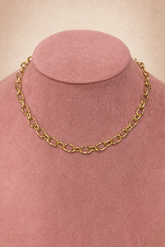 Collier pour charms Enjoy - Doré
