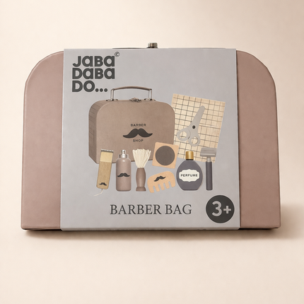Jeu en bois - Valisette de barbier