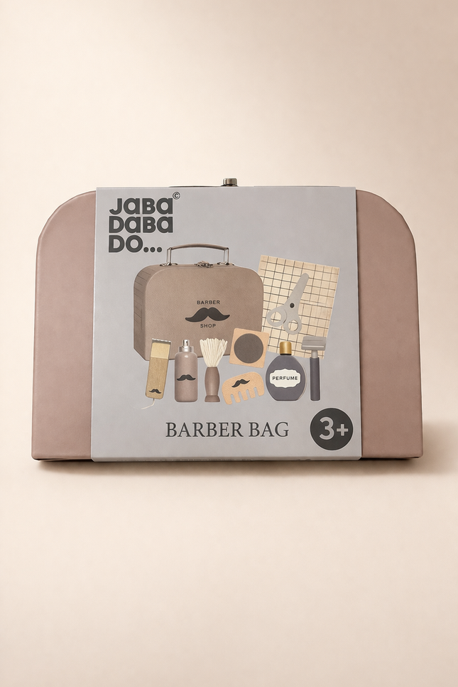 Jeu en bois - Valisette de barbier