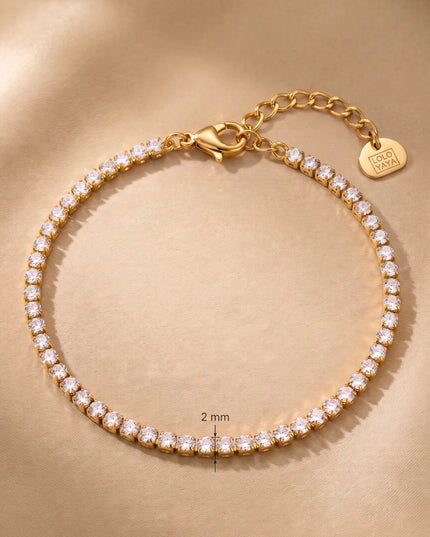 Bracelet Éclat intemporel - Dorée