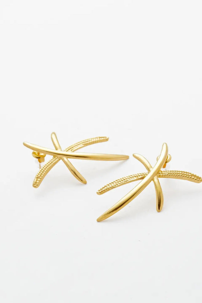 Boucles d'oreilles Célesta - Dorée