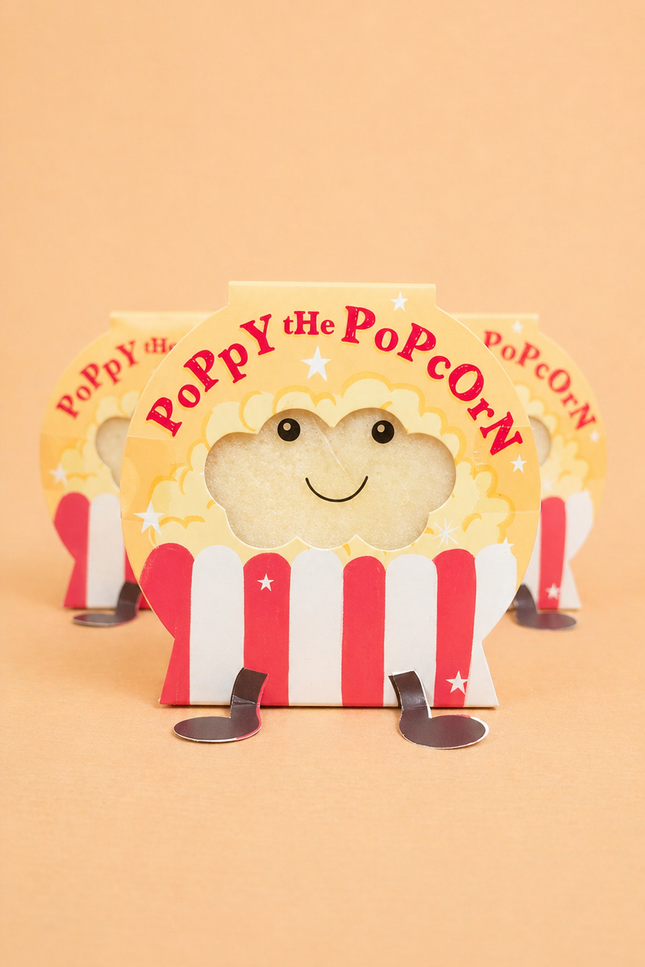Éponge de savon Poppy the Popcorn  - Lait & Miel