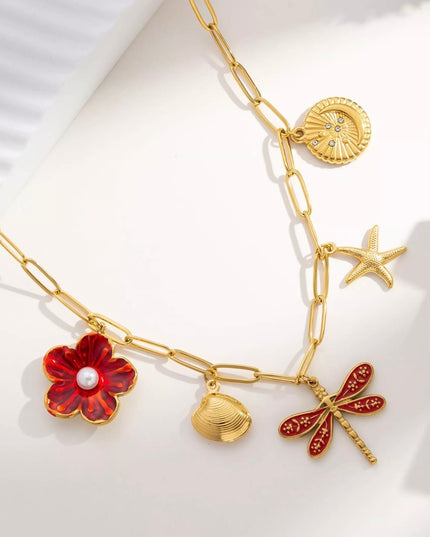 Collier Veloura - Doré