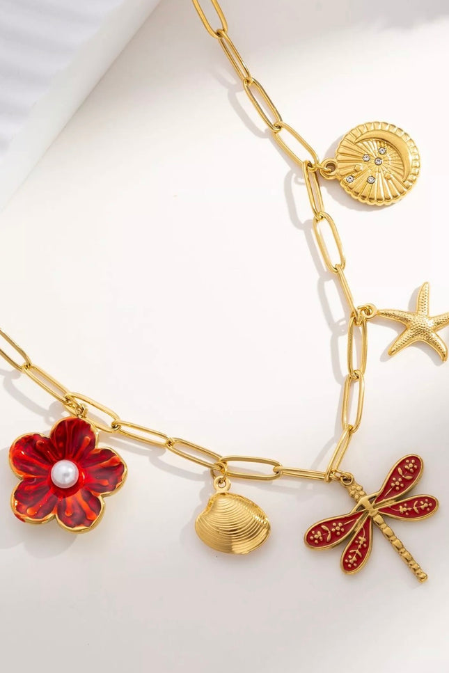 Collier Veloura - Doré