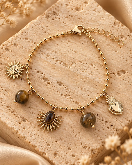 Bracelet Lueur Bohème - Doré