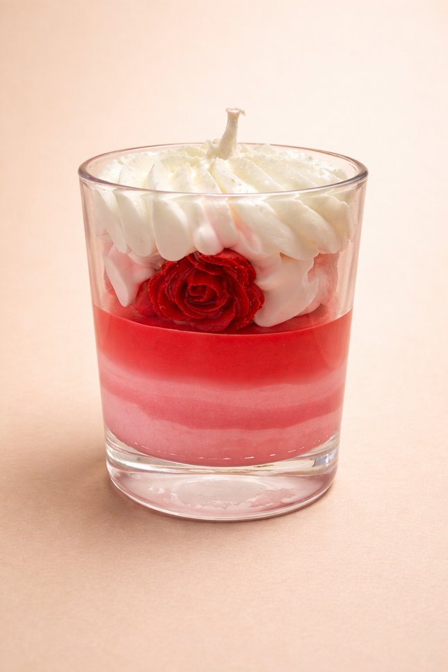 Bougie Gourmande  - Rose éternelle