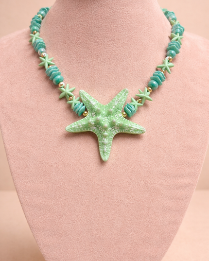 Collier Lagune  - Vert