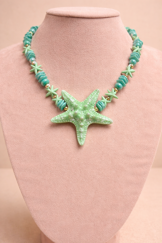 Collier Lagune  - Vert