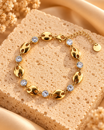 Bracelet Coffee  - Doré