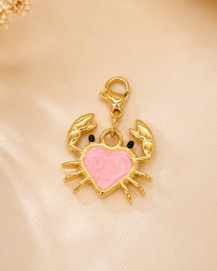 Charm Crabe - Doré