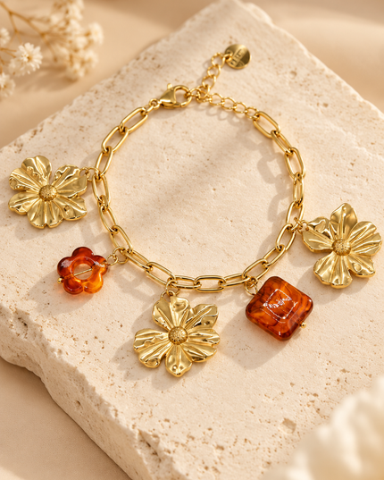 Bracelet Solaire  - Doré