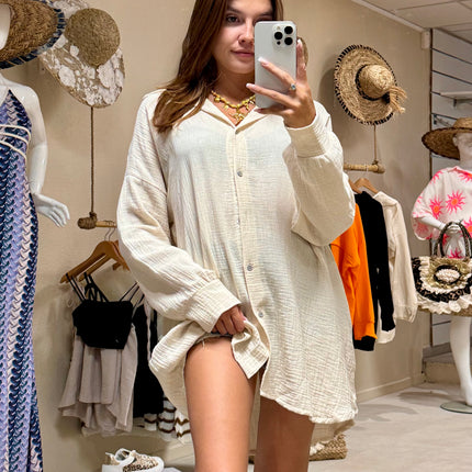 Chemise Oeil - Beige