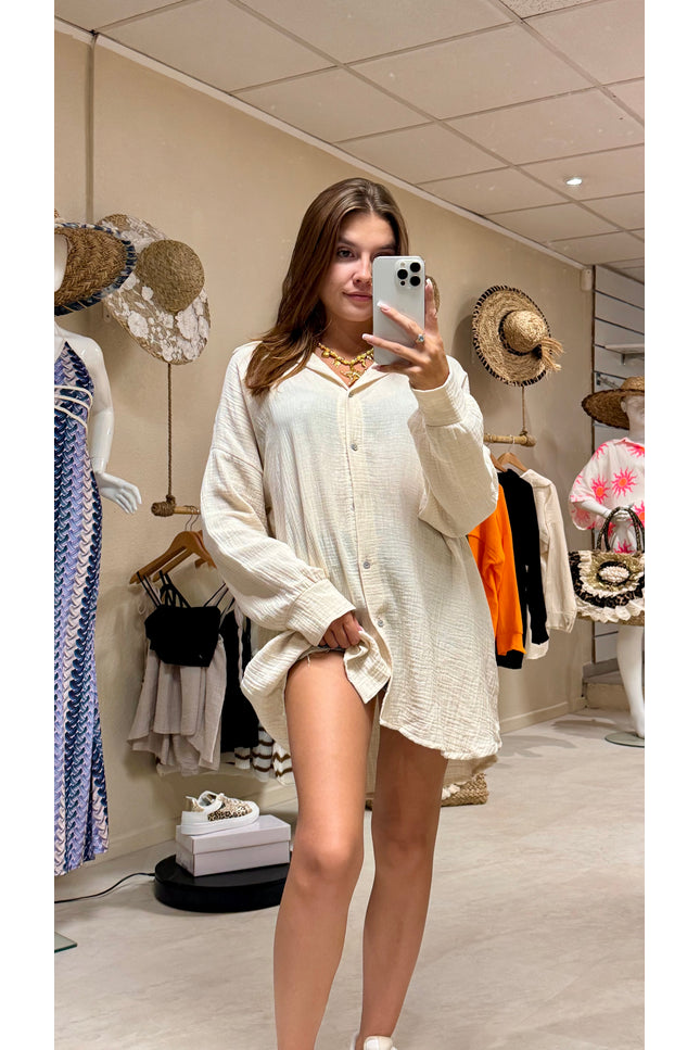Chemise Oeil - Beige
