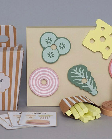 Jeu en bois - Burger