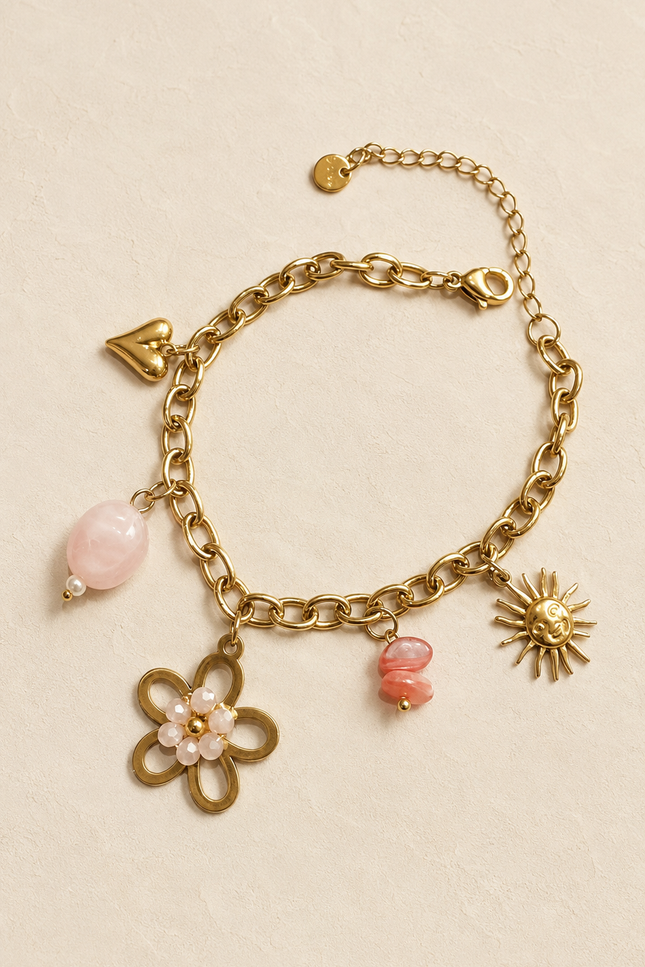 Bracelet Romance - Doré Rose