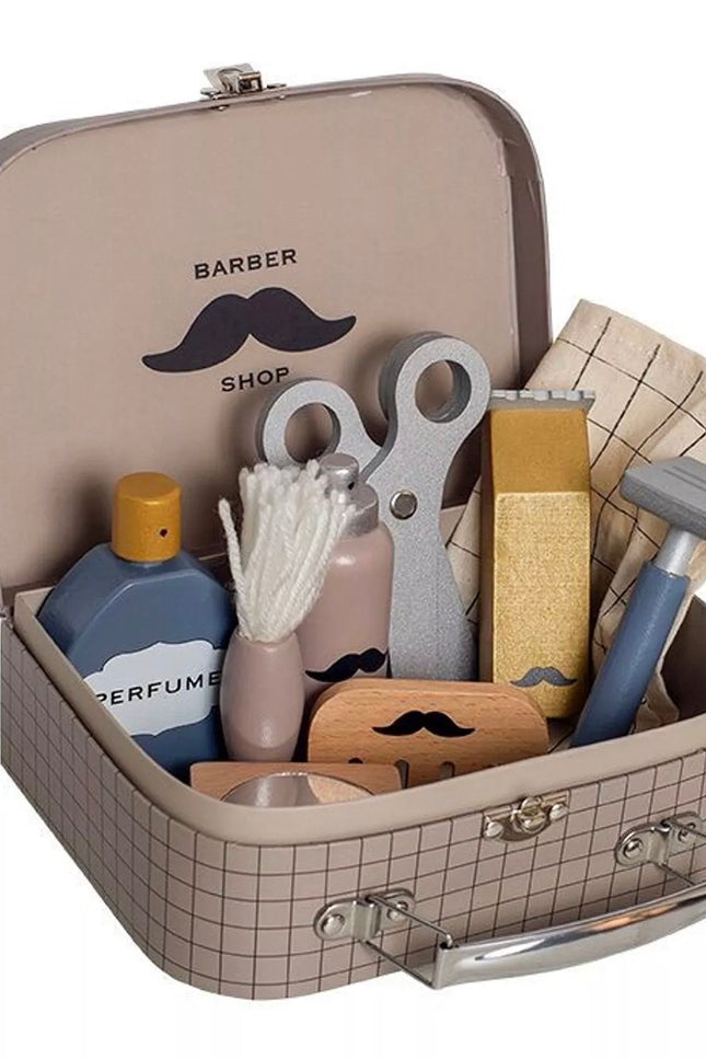 Jeu en bois - Valisette de barbier