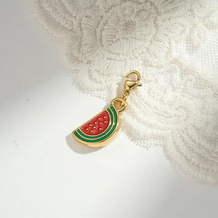 Charm Pastèque - Doré