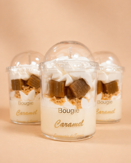Bougie Chantilly - Caramel