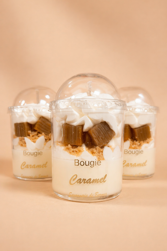 Bougie Chantilly - Caramel