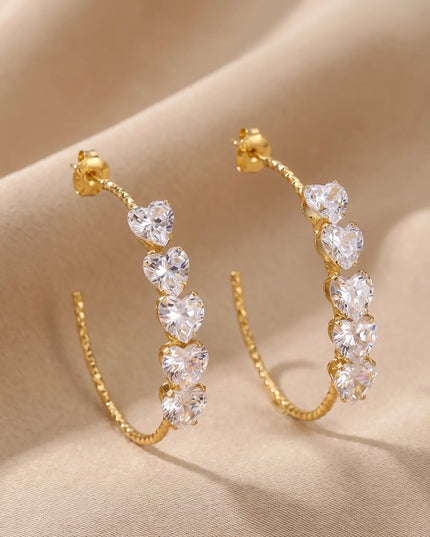 Boucles d’oreilles Riviera  - Dorée