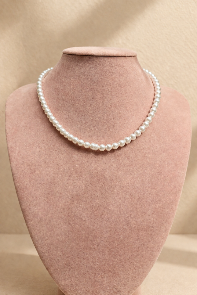 Collier Perle royale - Doré