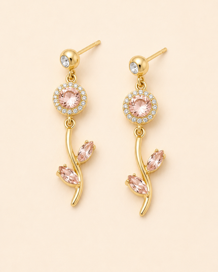Boucles d’oreilles Étincelante - doré