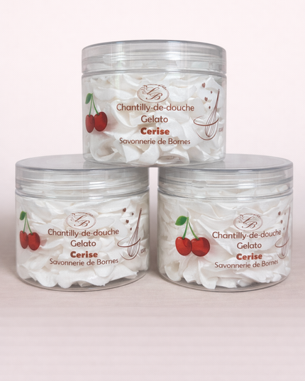 Chantilly de douche - Cerise