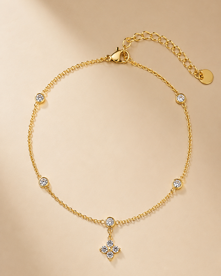 Bracelet de cheville Chancia - Doré