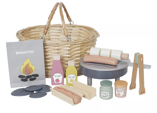Jeu en bois - Set de barbecue