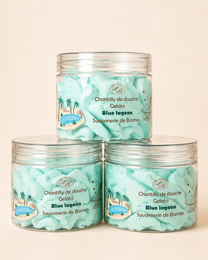 Chantilly de douche - Blue Lagon